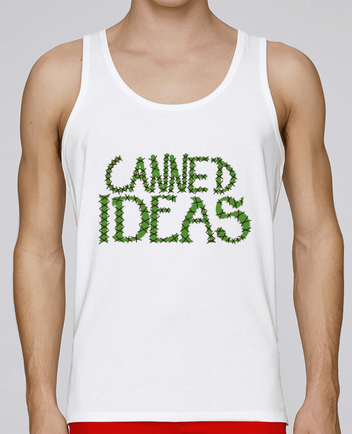 Débardeur homme CANNED IDEAS par Santiaguen 100% coton bio