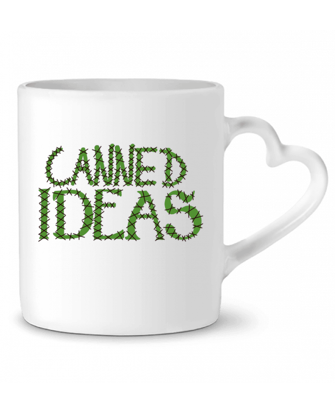 Mug coeur CANNED IDEAS par Santiaguen