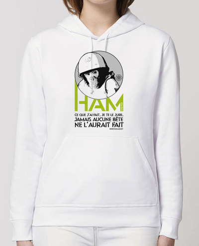 Hoodie Ham - Singe de l'espace Par Geronimo Gorilla SylverBack