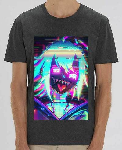 T-Shirt Creepy Glitch Girl par MagicDesign