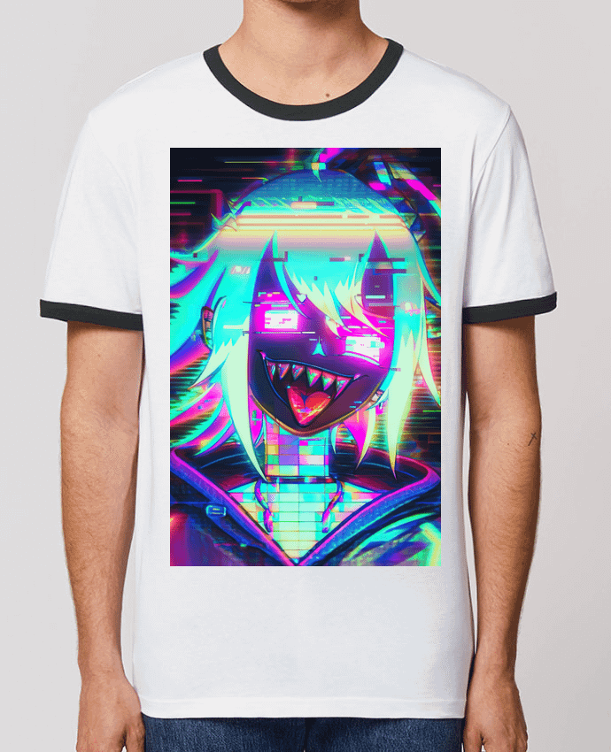 T-shirt Creepy Glitch Girl par MagicDesign