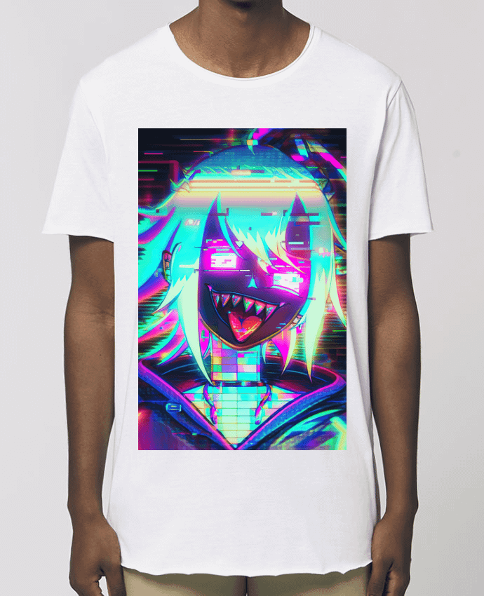 Tee-shirt Homme Creepy Glitch Girl Par  MagicDesign