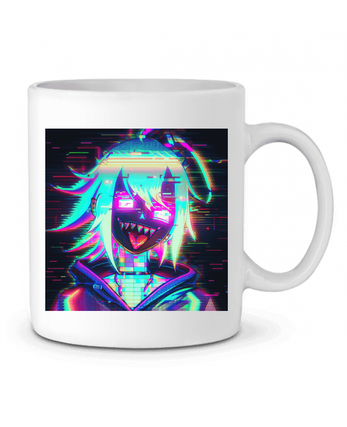 Mug  Creepy Glitch Girl par MagicDesign