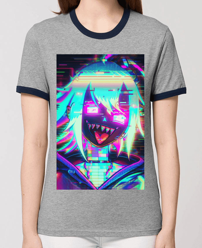 T-shirt Creepy Glitch Girl par MagicDesign