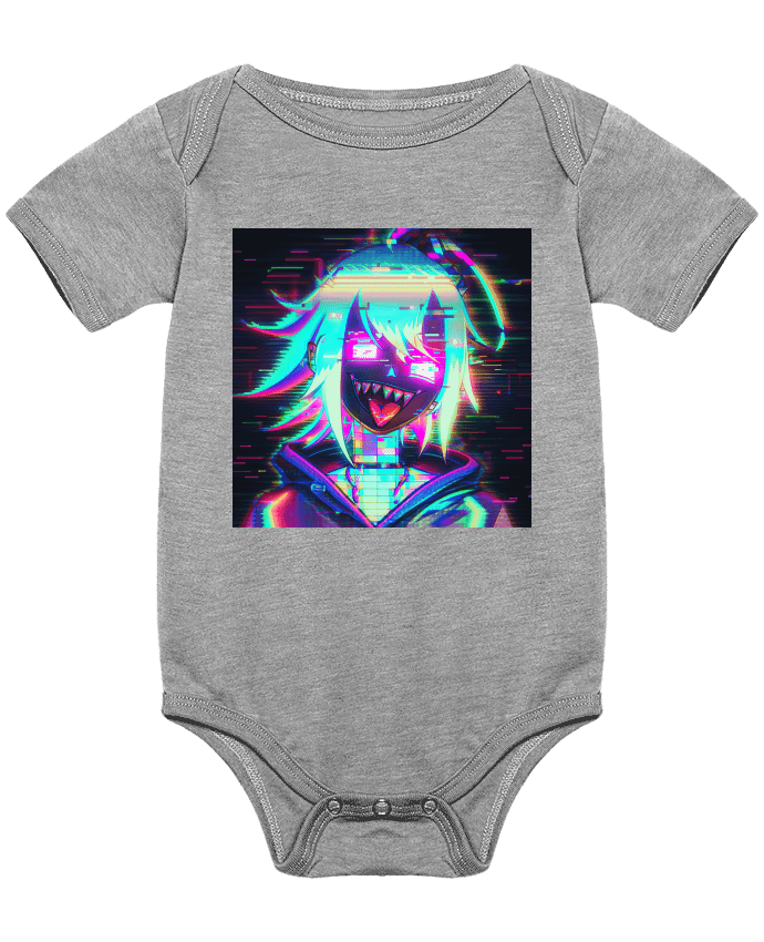 Body bébé Creepy Glitch Girl par MagicDesign