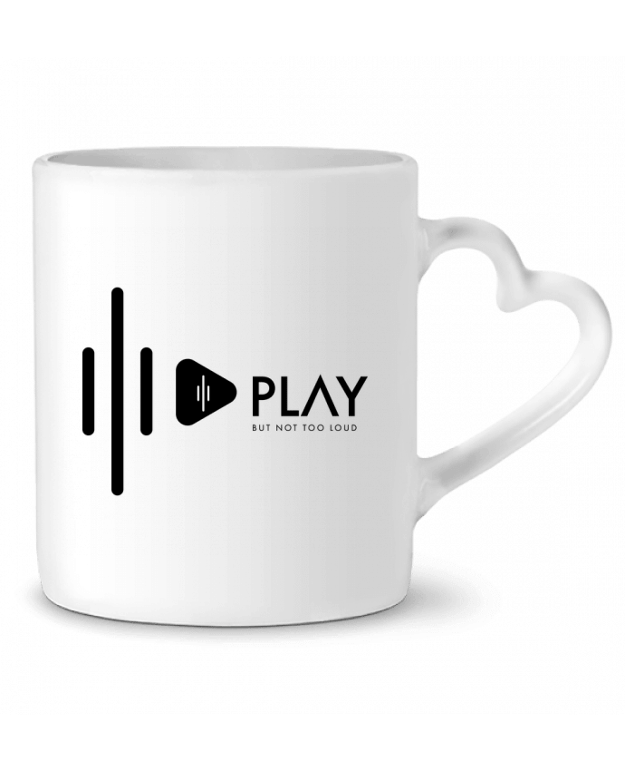 Mug coeur PLAY par Fatoo