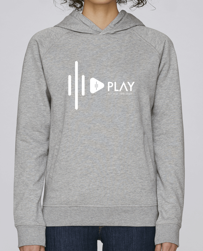 Sweat capuche femme PLAY par Fatoo