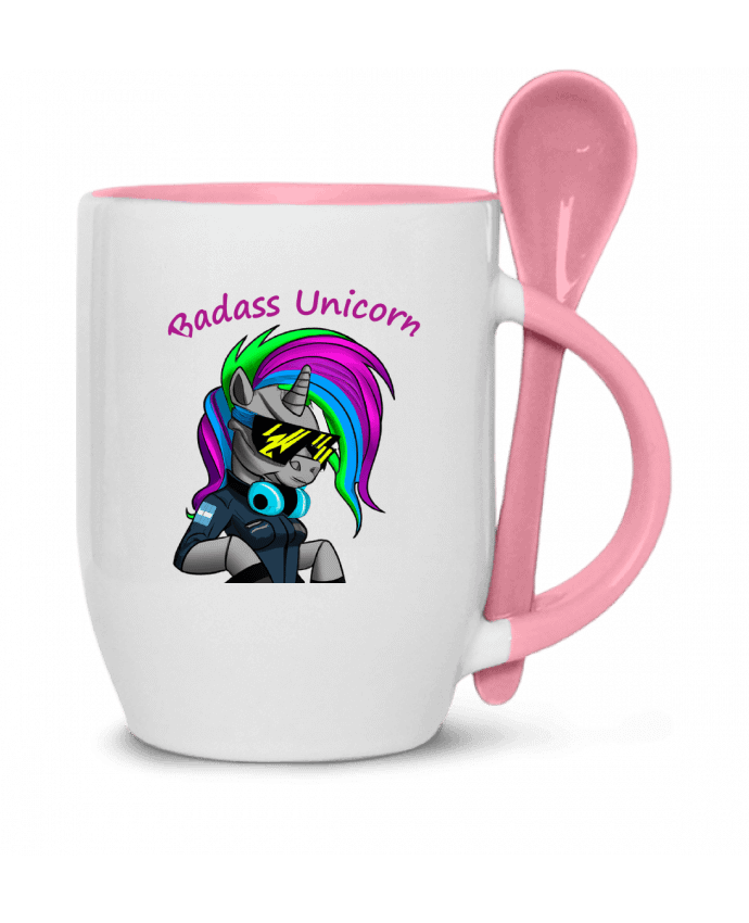  Tasse cuillère Licorne Cyberpunk Badass par Le monde des licornes