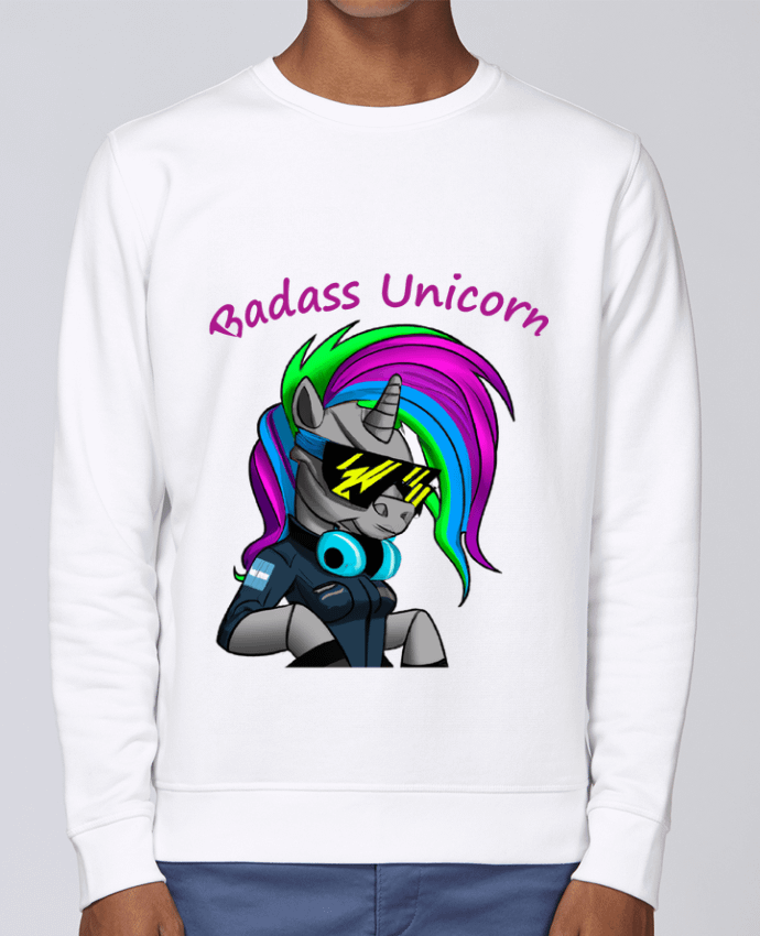 Sweatshirt Licorne Cyberpunk Badass par Le monde des licornes