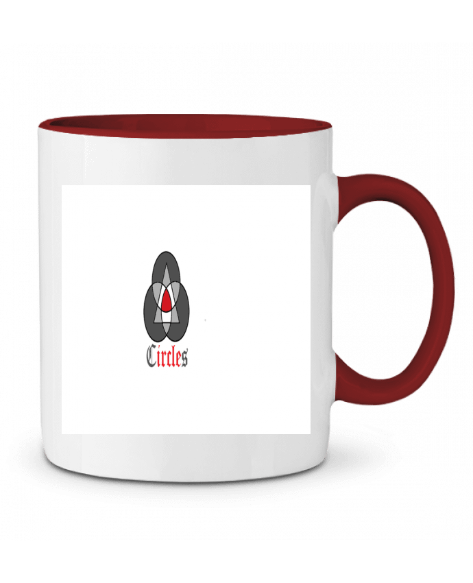 Mug bicolore Circles Busane77