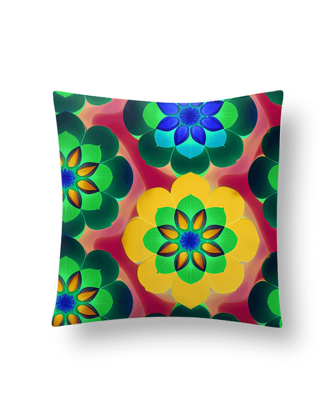 Coussin Motif floral japonais frais et bigarré parfait pour la bonne humeur par ZoTiLuS