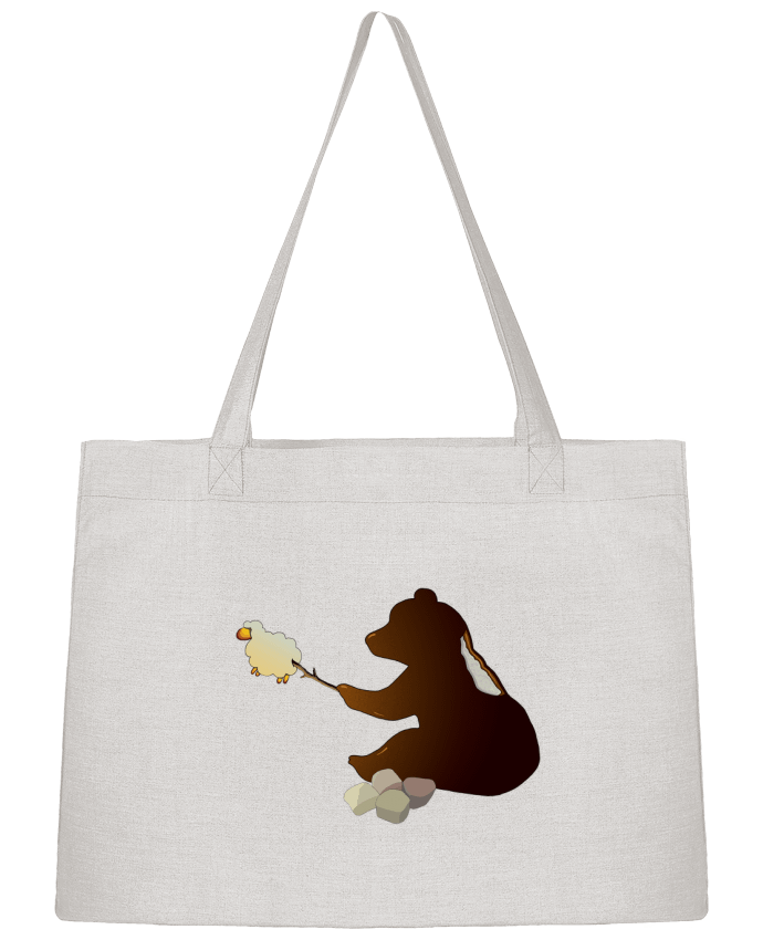 Sac Shopping Bivouac de l'Ours par faunezone