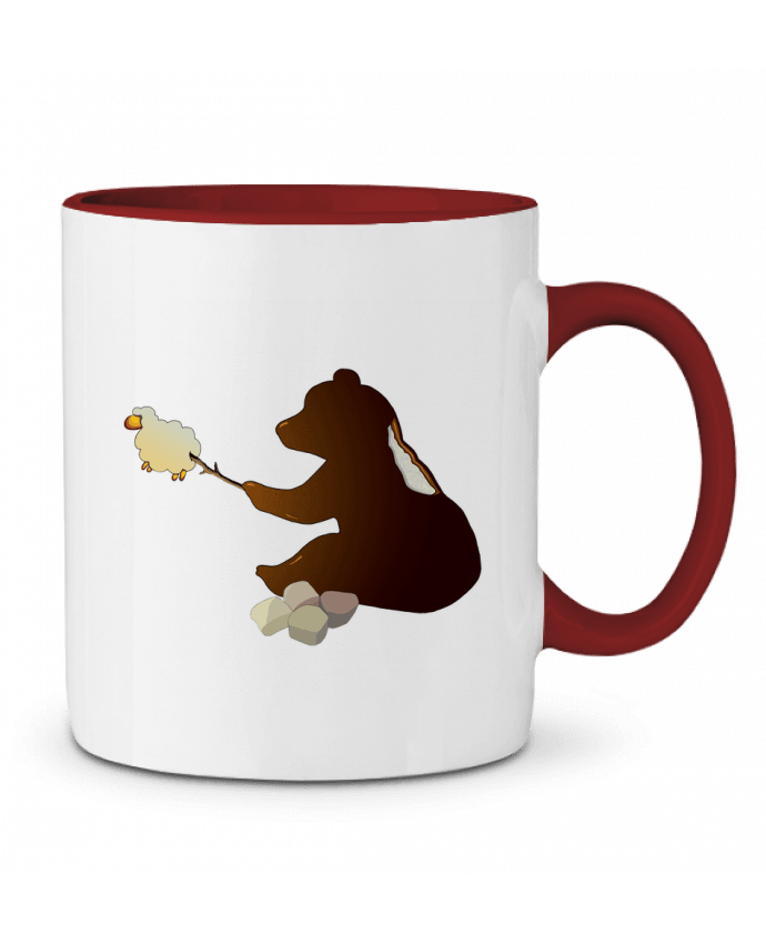 Mug bicolore Bivouac de l'Ours faunezone