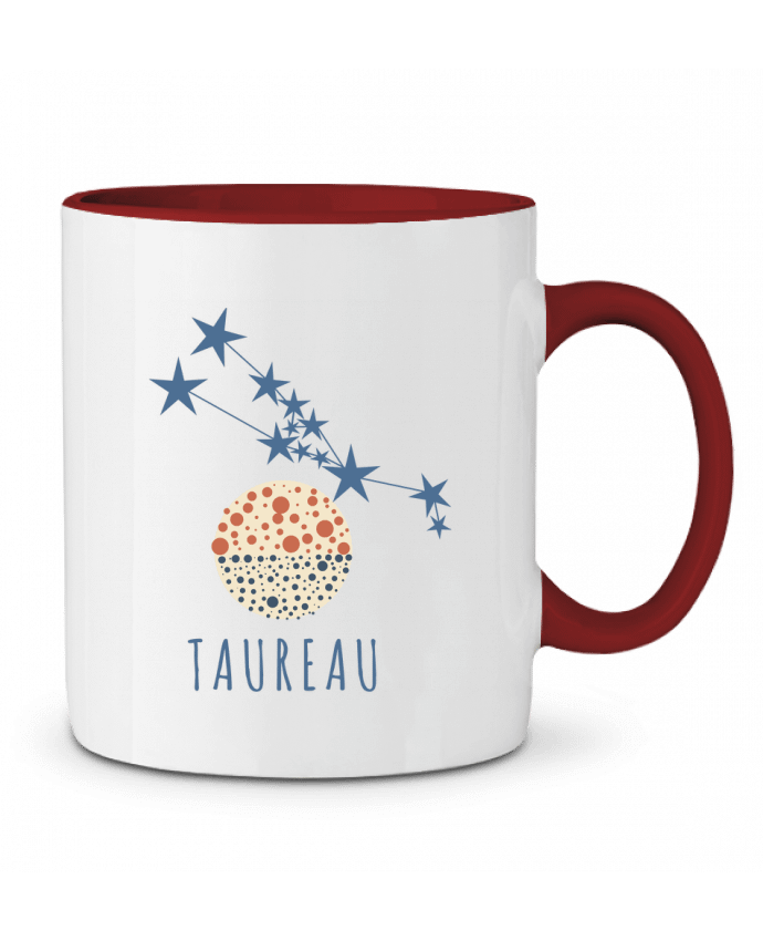 Mug bicolore TAUREAU Les Caprices de Filles