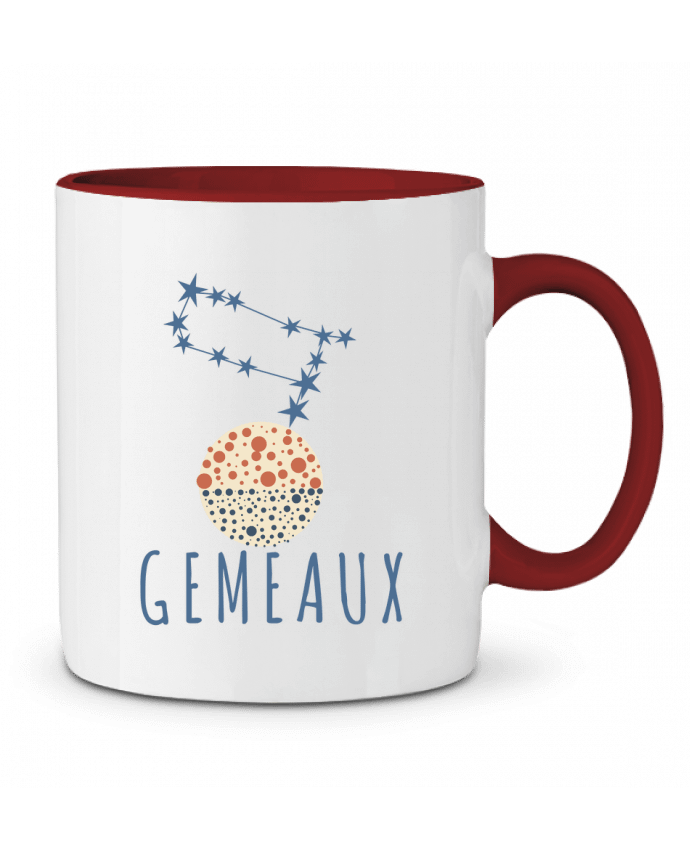 Mug bicolore GÉMEAUX Les Caprices de Filles