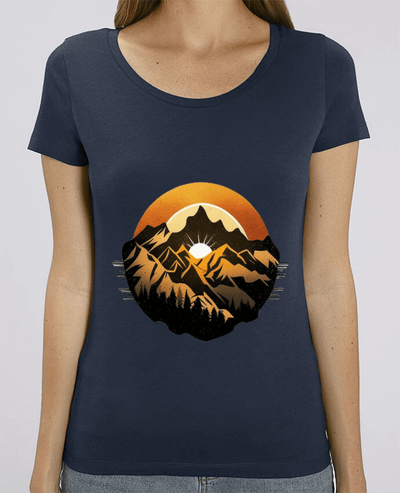 T-shirt Femme Montagnes par ornell