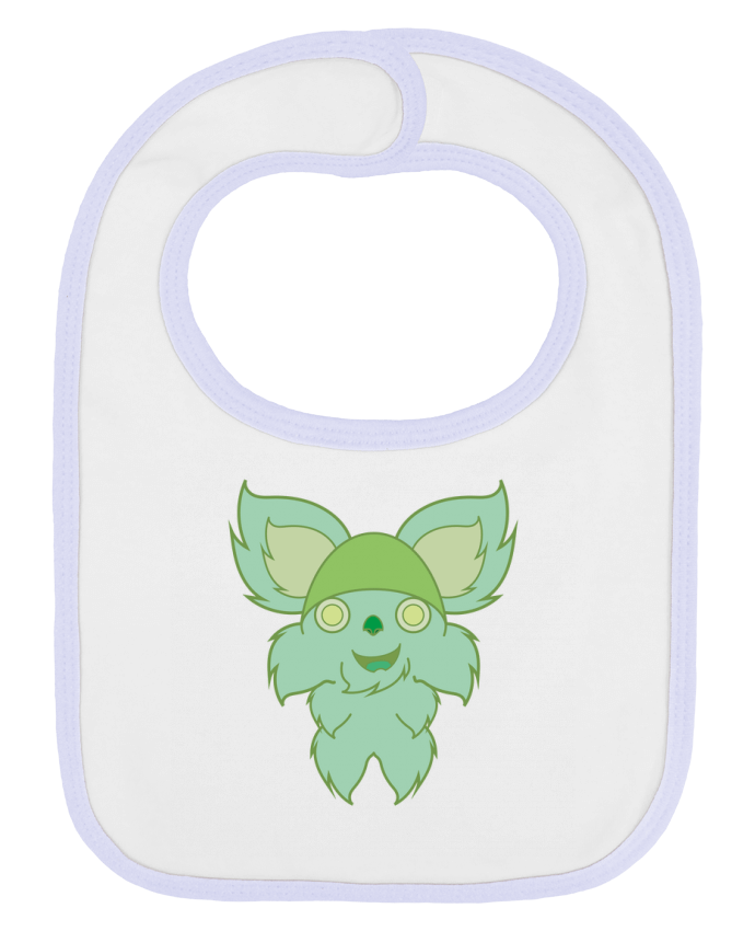 Bavoir bébé uni PELUSYN par Santiaguen