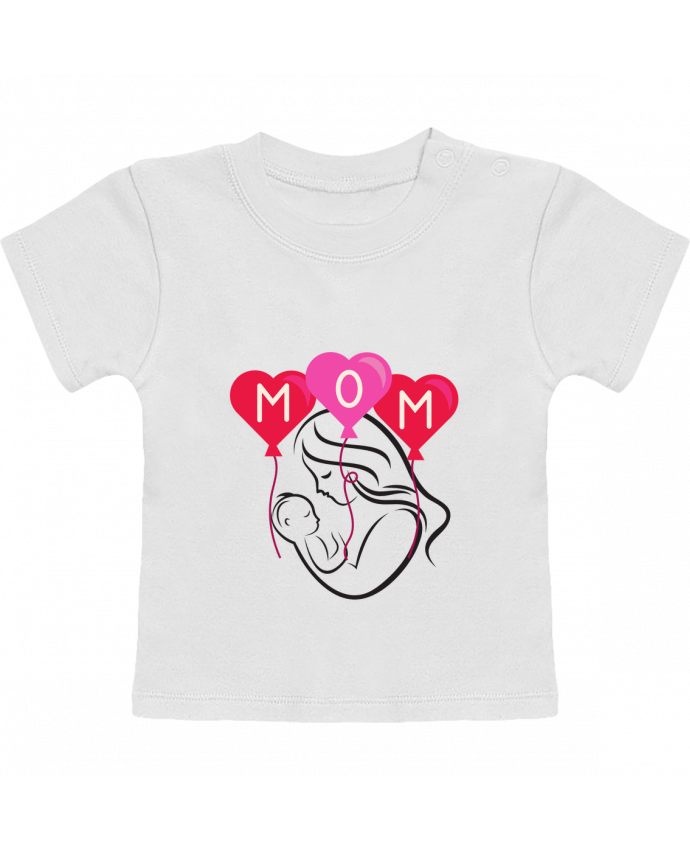 T-shirt bébé maman manches courtes du designer ayadesigne