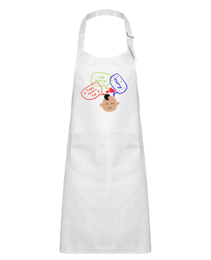 Tablier Enfant maman  love y par ayadesigne