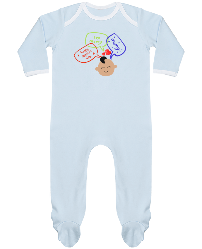 Body Pyjama Bébé maman  love y par ayadesigne