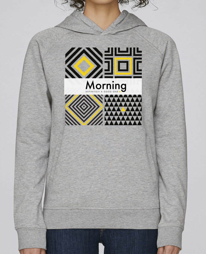 Sweat capuche femme MORNING par Fatoo