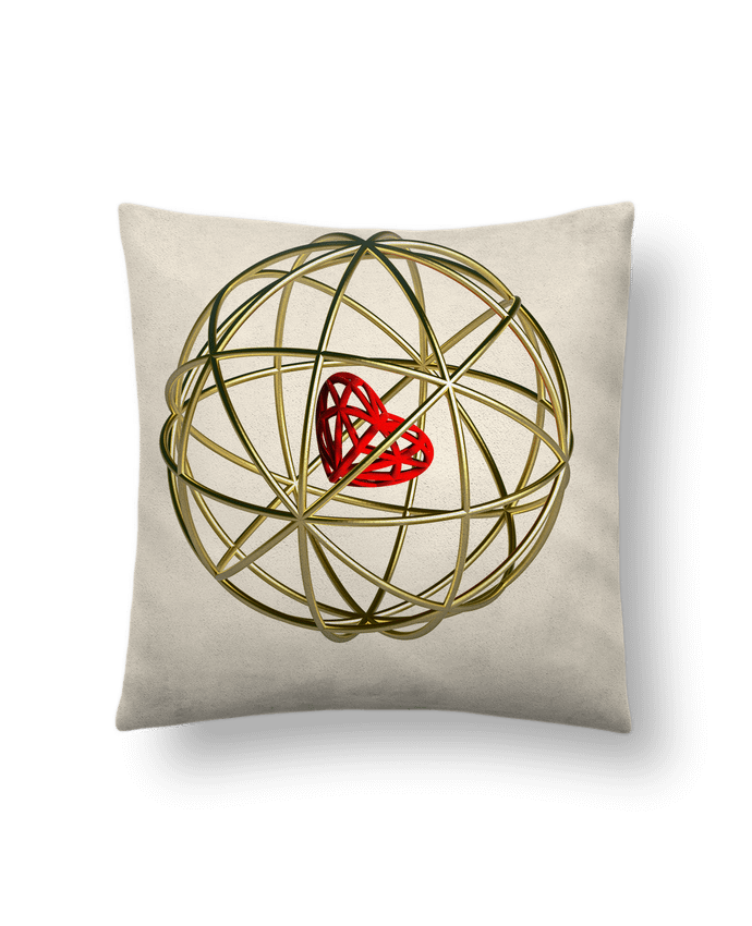 Coussin suédine YOUR NORTH par Santiaguen