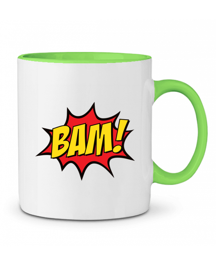 Mug bicolore BAM ! Freeyourshirt.com