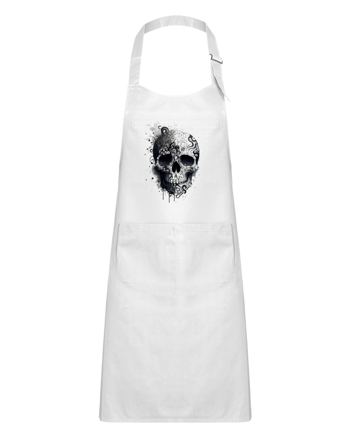 Tablier Enfant Skull Art par Kraazy
