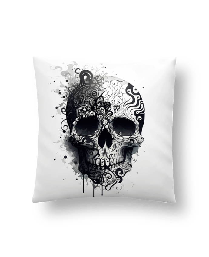 Coussin Skull Art par Kraazy