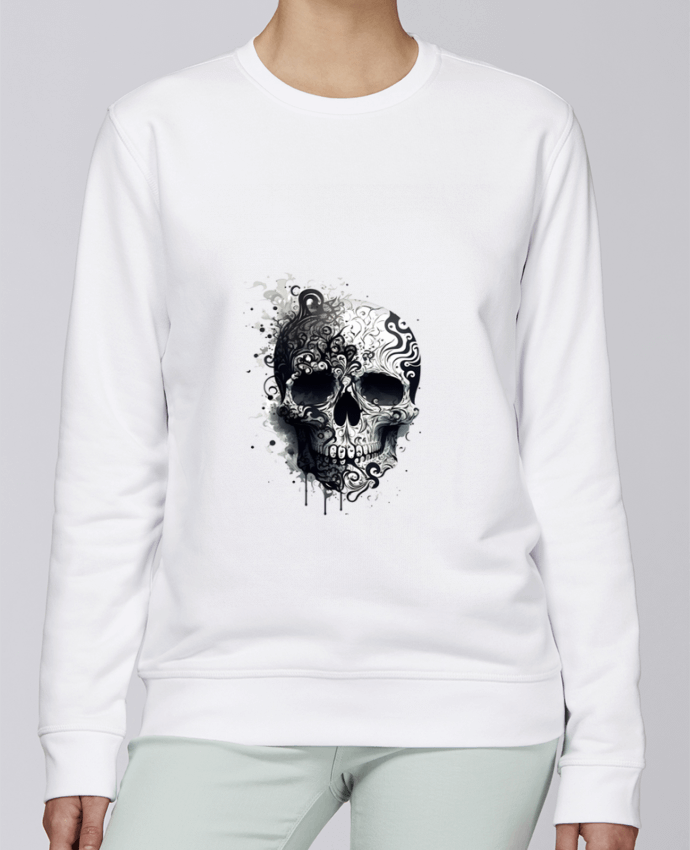 Sweatshirt Skull Art par Kraazy