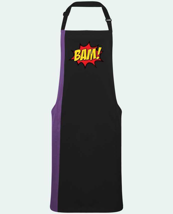 Two-tone long Apron BAM ! by  Freeyourshirt.com