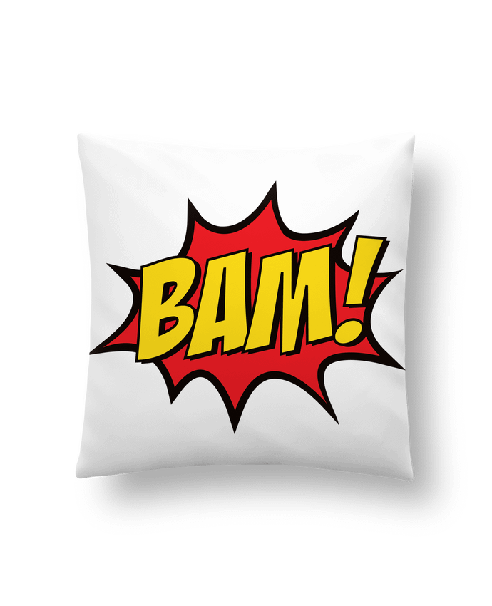 Cushion synthetic soft 45 x 45 cm BAM ! by Freeyourshirt.com