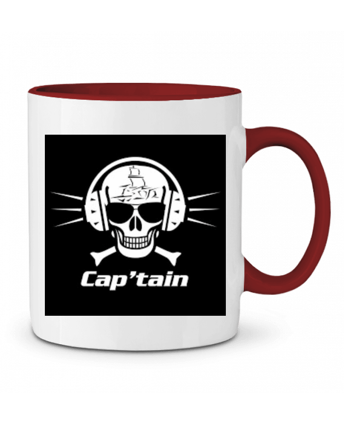 Mug bicolore logo boite de nuit dydyoff