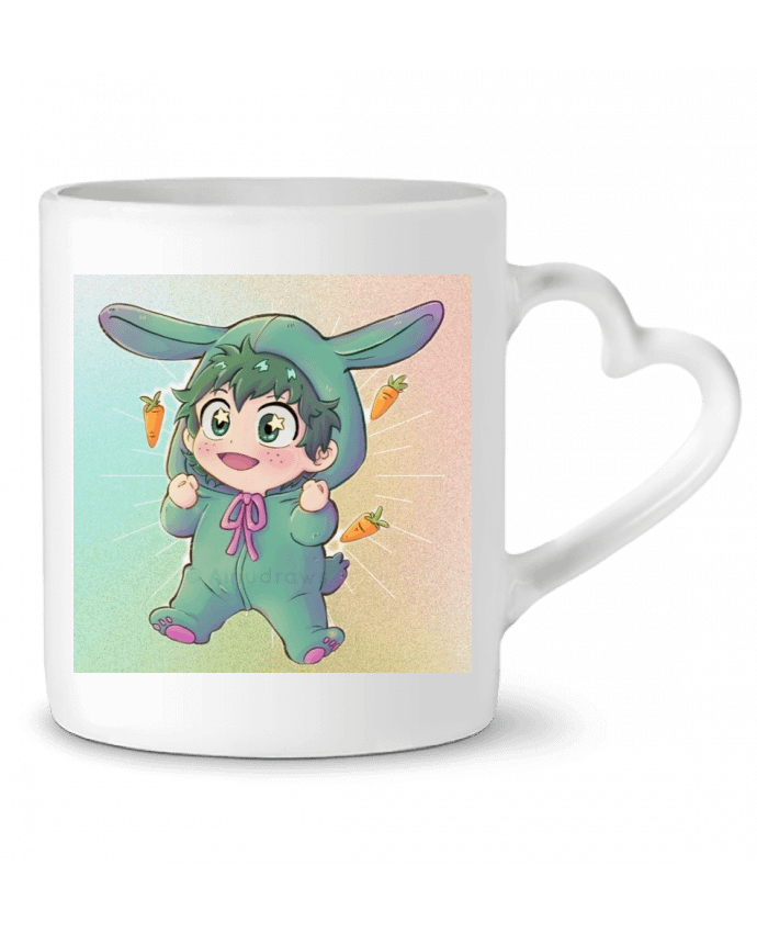 Mug coeur Baby deku par Anylz