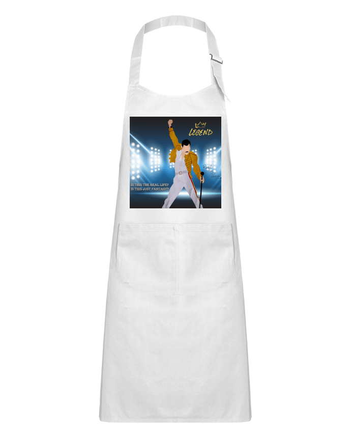Tablier Enfant Freddie Mercury par mscaglione
