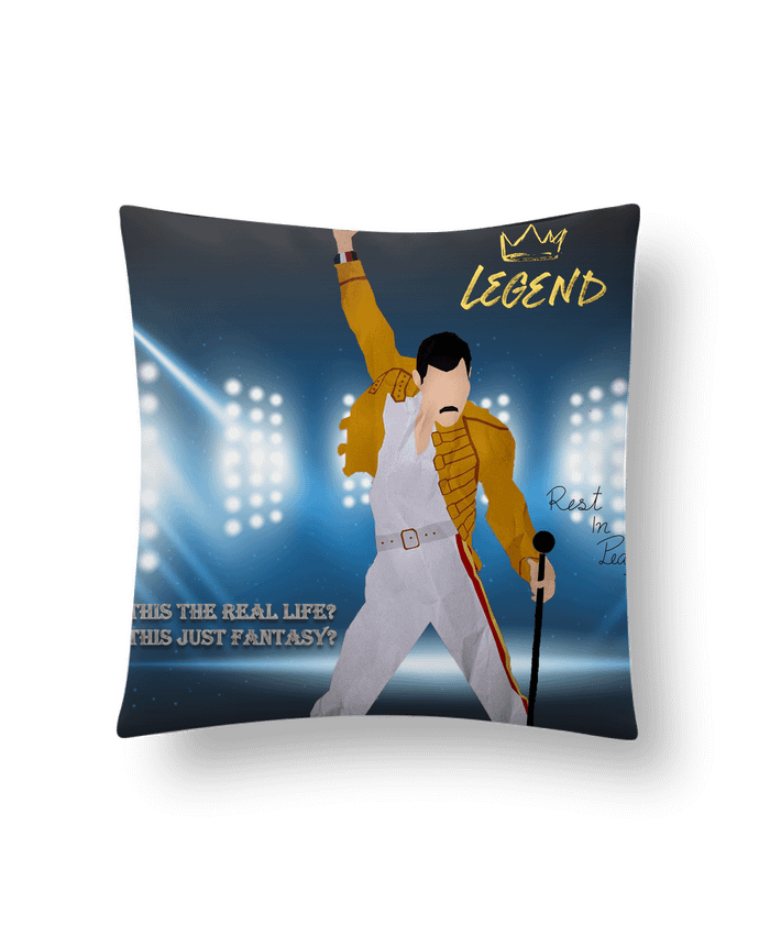 Coussin Freddie Mercury par mscaglione