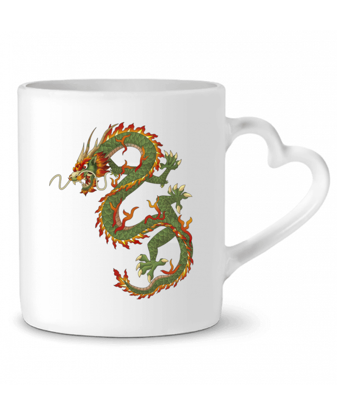 Mug coeur Dragon par mscaglione