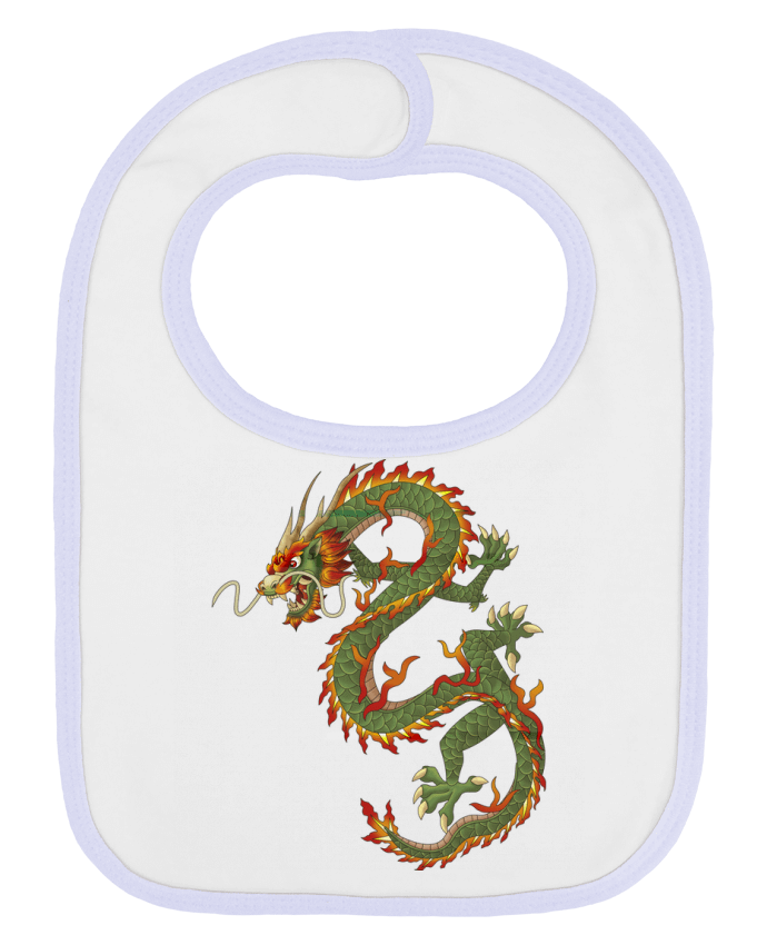 Bavoir bébé uni Dragon par mscaglione