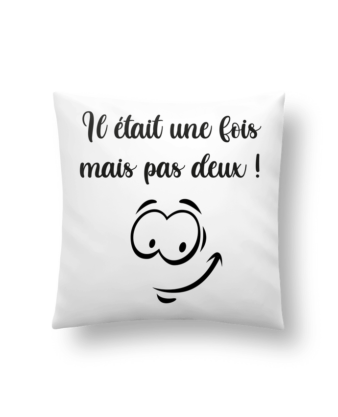 Coussin Une fois mais pas deux par Caelina