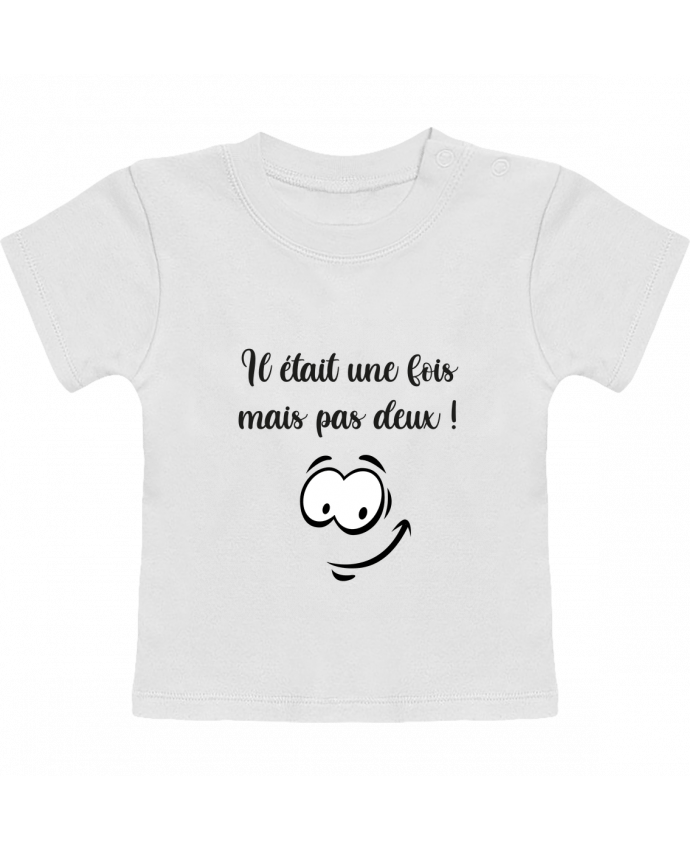 T-shirt bébé Une fois mais pas deux manches courtes du designer Caelina