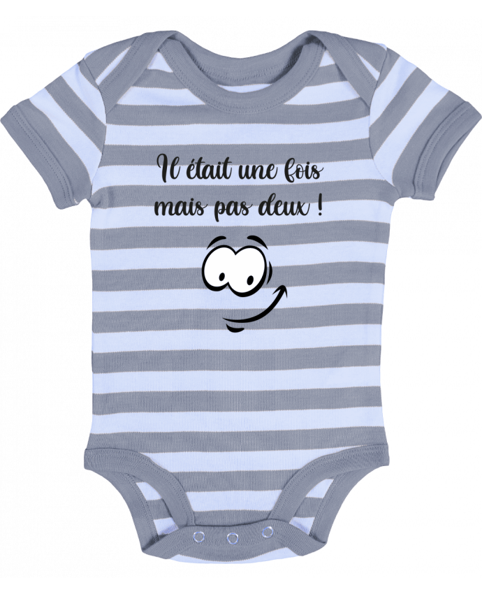 Body Bébé Rayé Une fois mais pas deux - Caelina