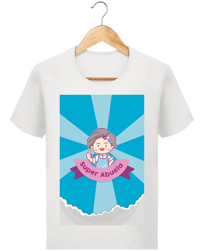  T-shirt Homme vintage Super abuela par Angesalda