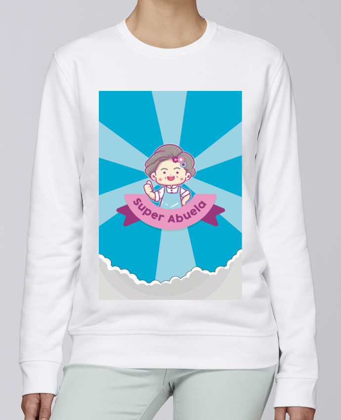 Sweatshirt Super abuela par Angesalda