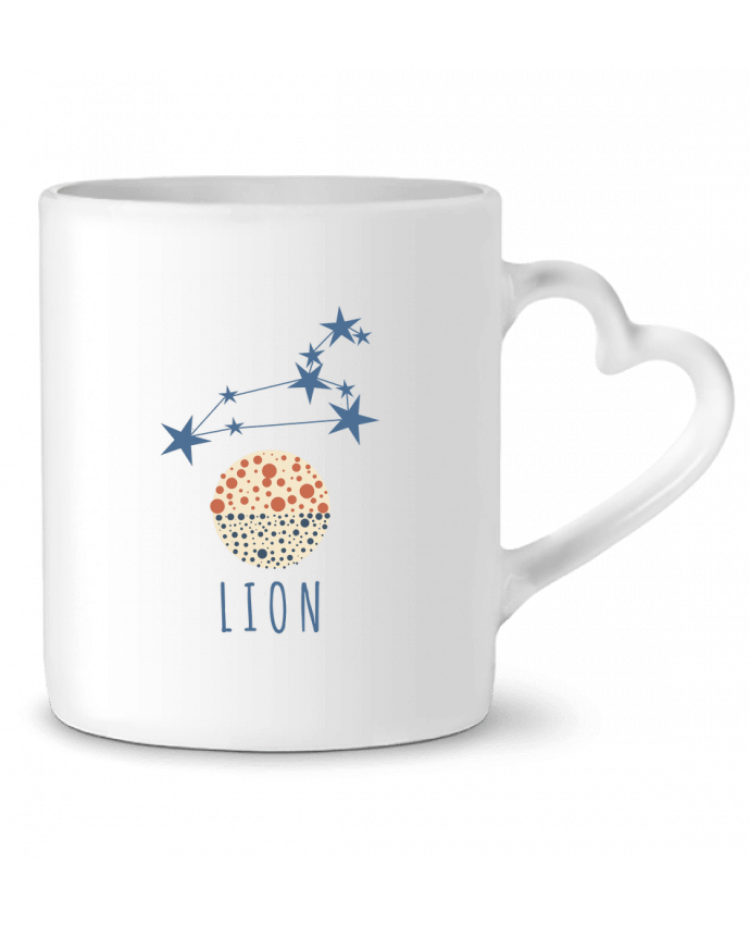 Mug coeur LION par Les Caprices de Filles