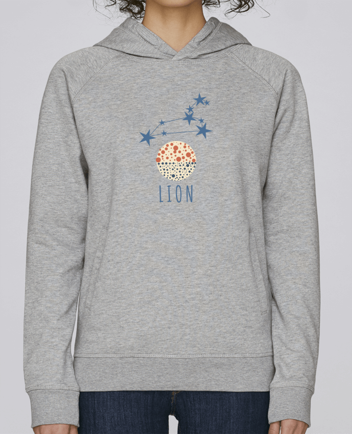 Sweat capuche femme LION par Les Caprices de Filles