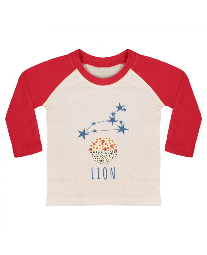 Tee-shirt Bébé Baseball ML LION par Les Caprices de Filles