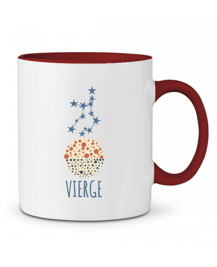 Mug bicolore VIERGE Les Caprices de Filles