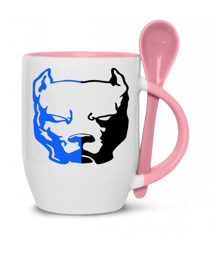  Tasse cuillère pitbull 2 colores par Ferreirp