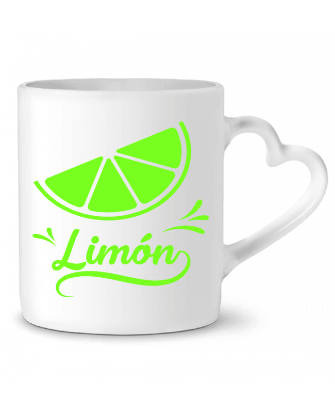 Mug coeur Limon par Ferreirp