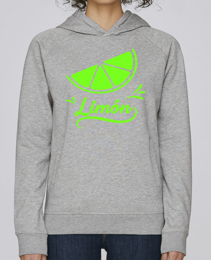 Sweat capuche femme Limon par Ferreirp